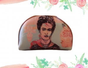 Cosmetiquera Artesanal Frida Kahlo