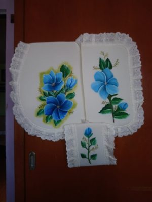 Juego De Baño, Tres Piezas