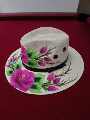 Sombrero Pintado a Mano