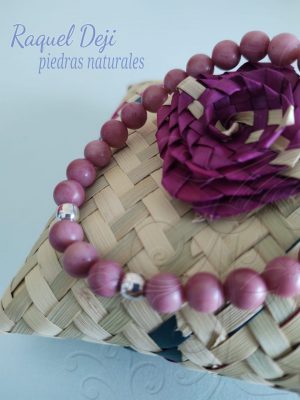 Pulsera de Rodocrosita