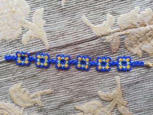 Pulsera Cuadro Floral