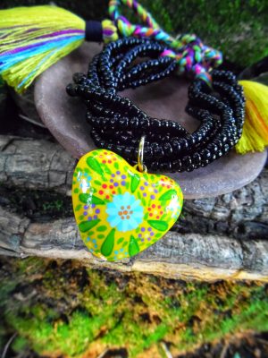 Pulsera Infinito Floral Chiapaneco