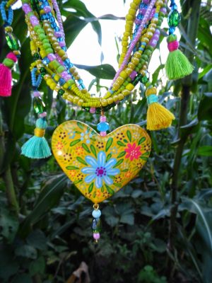 Collar Gotas De Arcoiris