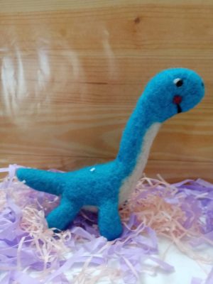 Dinosaurio Cuello Largo Azul
